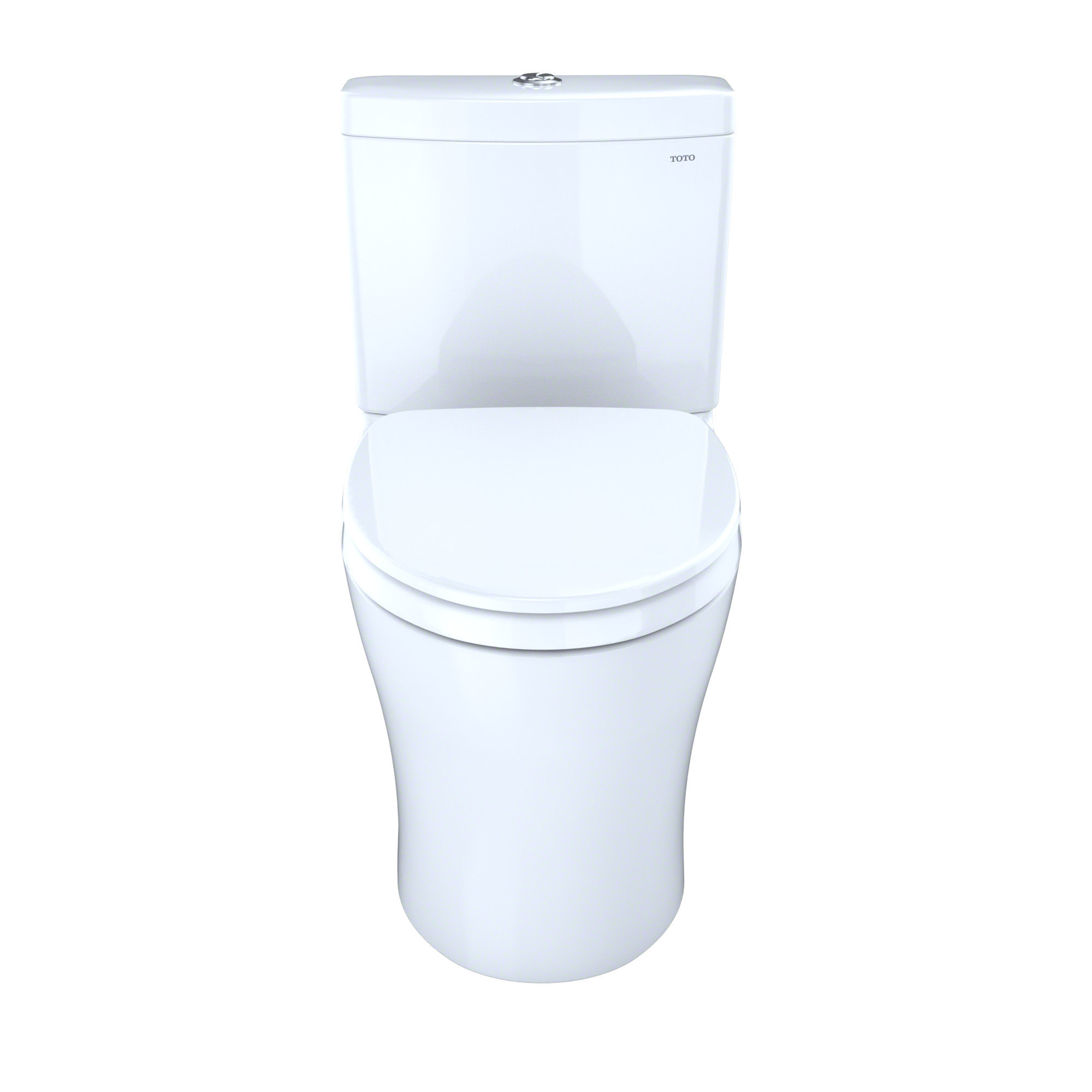 Aquia® IV Dual-Flush Elongated Two-Piece Toilet (Seat Included), Cotton White