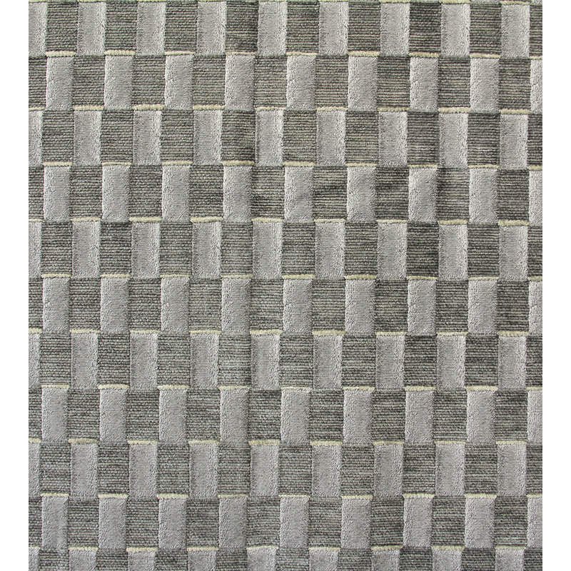 Bloom Damier Fabric, Simply Taupe