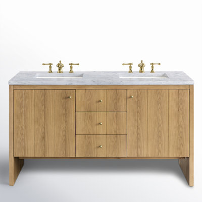 Hudson 60'' Double Bathroom Vanity