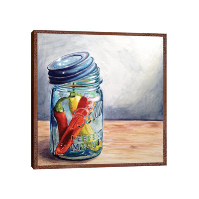 Having a Ball with Chilis I by Jennifer Redstreake - 1 Piece Painting on Canvas