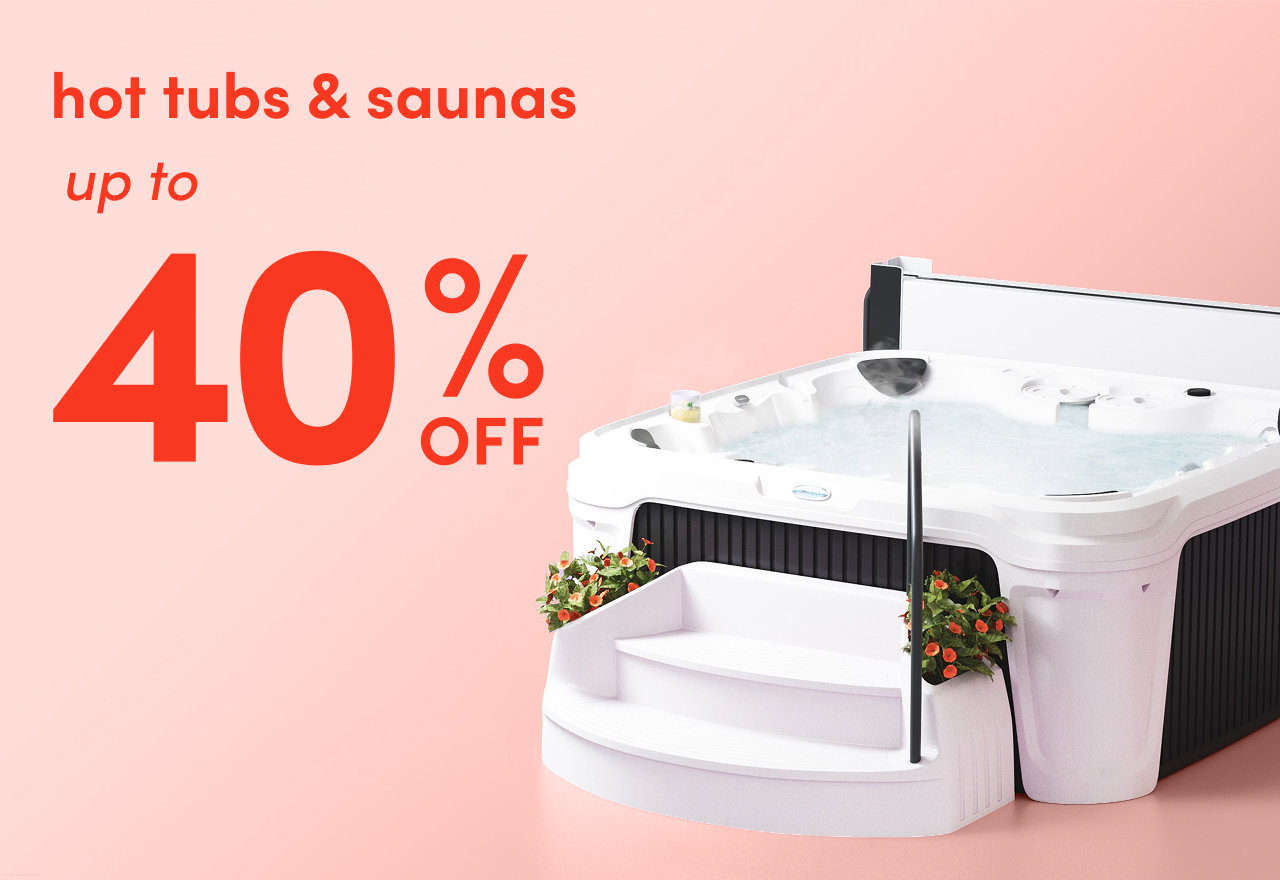 hot tub & sauna clearance