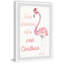 Dreaming Of A Pink Christmas - Single Picture Frame Print-1592016763