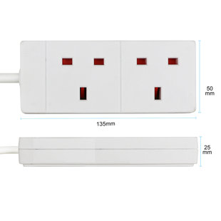 2 Way Extension Leads with 10M Cable