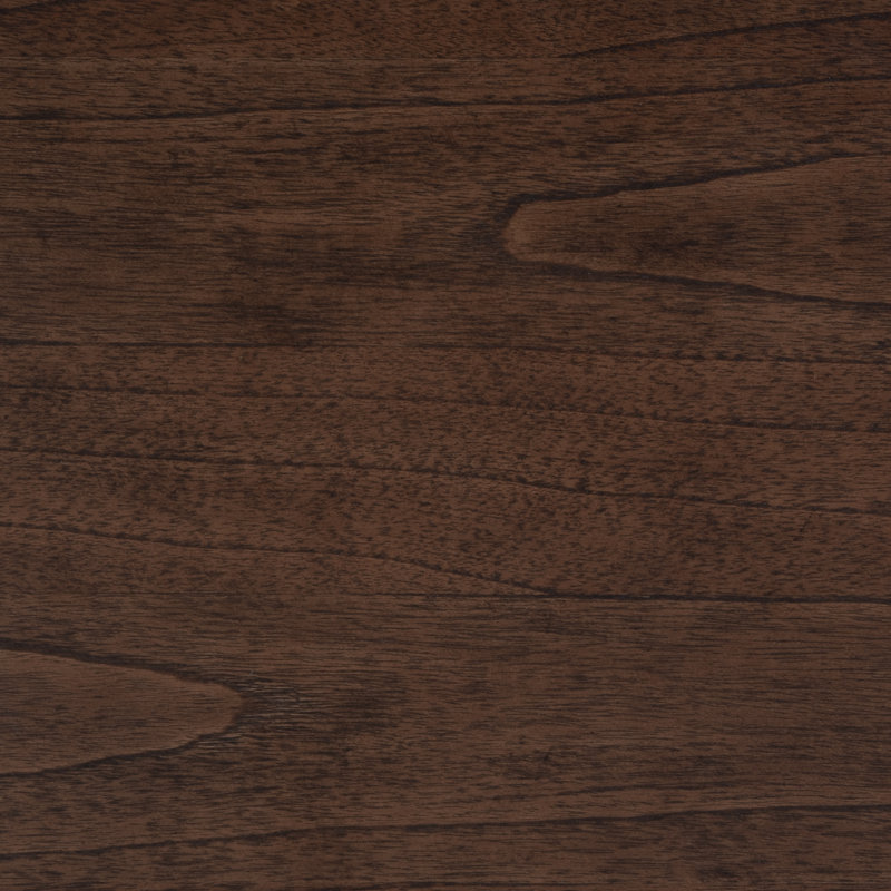 Soleil Wood Platform Bed, Queen, Brown