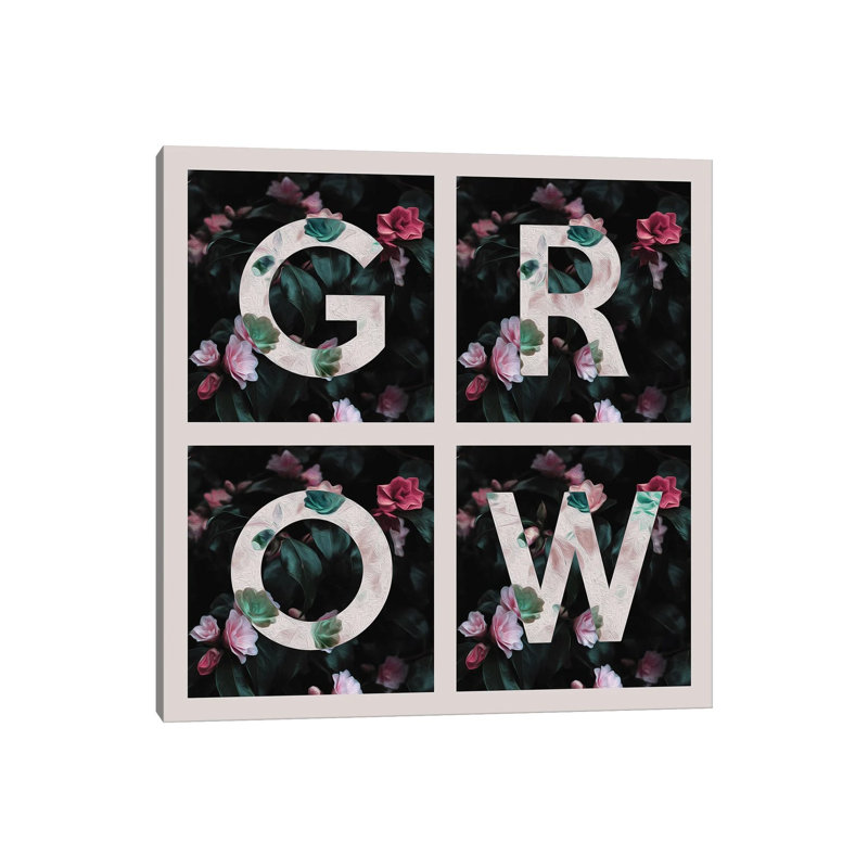 Grow by Adrian Baldovino - Wrapped Canvas Print, 45.72 cm H x 45.72 cm W