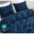 Piers Distressed Velvet Duvet Cover Set