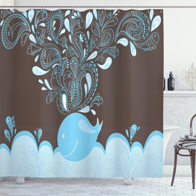 Lottie Shower Curtain with Hooks Included