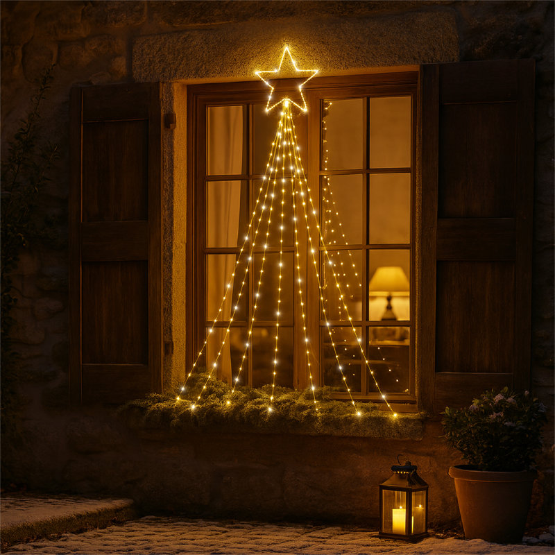 Christmas Decoration, 300" H x 100" W x 1" D
