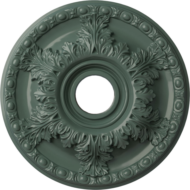 Médaillon de plafond Endurathane Oldham, Diam., Tourbillon de nuages