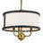3 - Light Dimmable Drum Chandelier-70048074