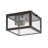 Bechtold Farmhouse Industrial Square Iron/Glass Case LED Flush Mount-2119606191-2066472389