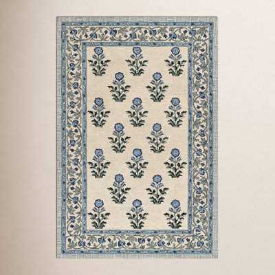 Alice Hand-Tufted Floral Wool Rug