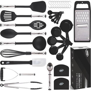 Gibson Oceania 7 Piece Carbon Steel Non Stick Cookware Set 950115636M