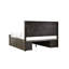 Lit plateforme avec rangement en bois massif Yareli-408499270