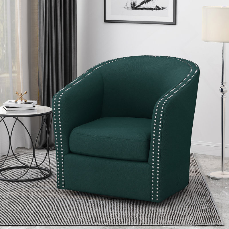 Chaise pivotante confortable et élégante pour la décoration intérieure