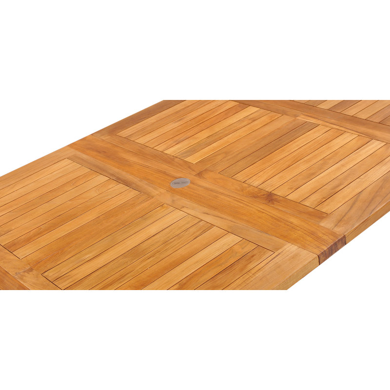 Bauman Outdoor Oval Teak Dining Table