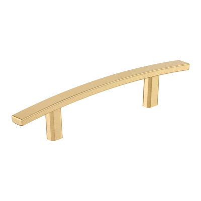 Cyprus 3-3/4 inch (96mm) Center-to-Center Champagne Bronze Cabinet Pull - 10 Pack