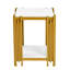 43 cm W Iron Bedside Table-732258461