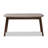 Cronin Polyester Blend Upholstered Bench-220502407