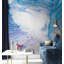 Papier peint amovible scandinave abstrait Wave-1818899473