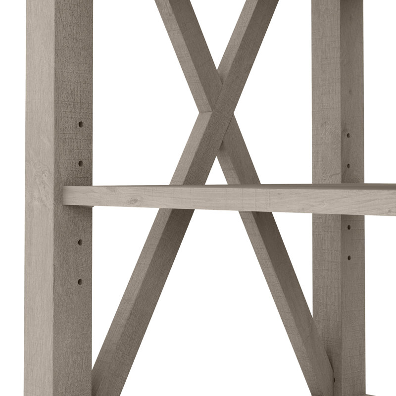 Huckins TV Stand for TVs up to 65", Washed Gray