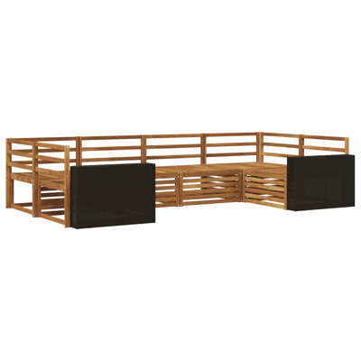 325 cm W Patio Corner Sofa