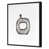 Black Single Picture Framed