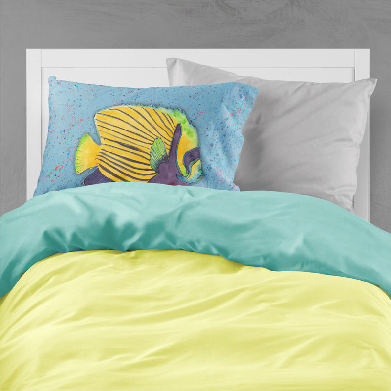 Fish Microfiber, Blue