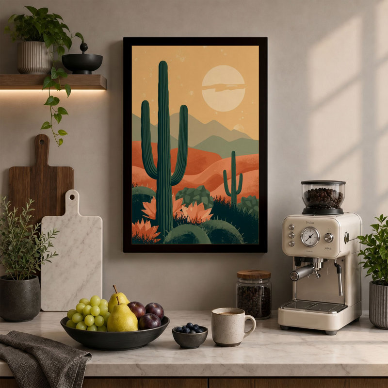 Print, 18x12 - 45.7 x 30.5 cm, Teal Border