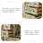 Modern Solid Manufactured Wood Accent Cabinet