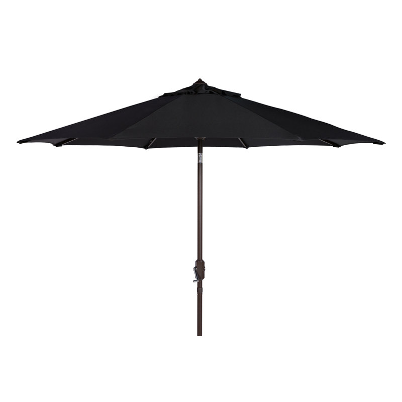 Parasol de marché, Noir, 100.79" W x 100.79" D