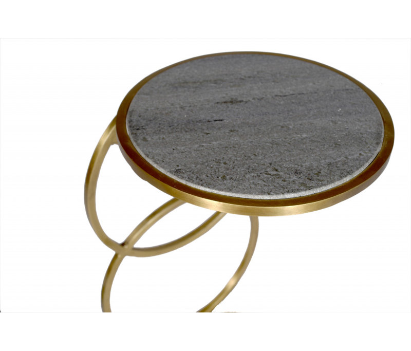 Menga Marble Top End Table