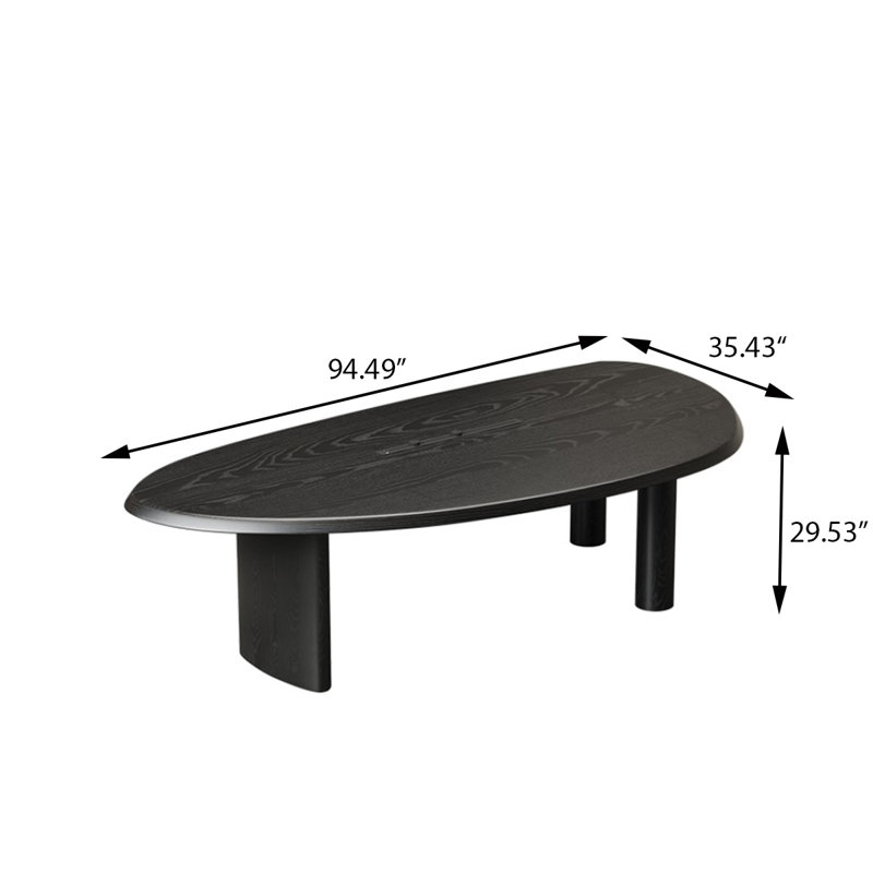 Table de réunion 94,49 po