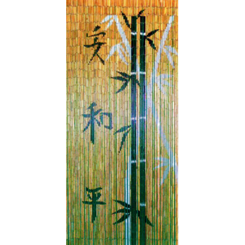 Bamboo Sheer Curtain Single Panel