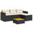 Acacia 4 - Person Patio Conversation Set with Cushions-97912529-97884477
