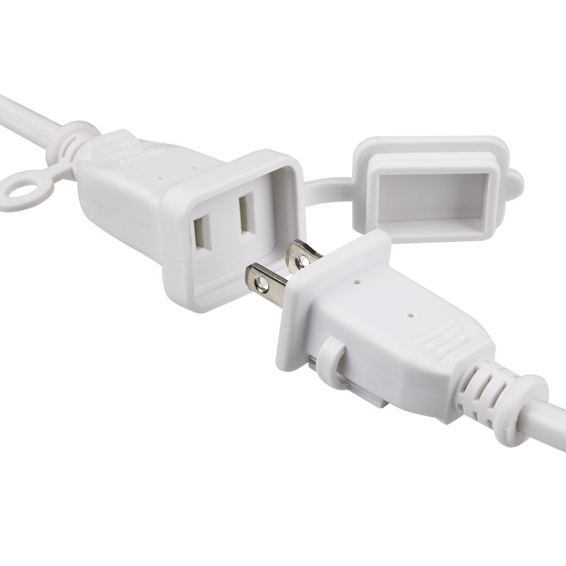 Guirlande de lumières DEL 24 pi Keelee - Comprend 12 ampoules S14 - 2 000 K - Cordon blanc
