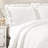 Pure White Reversible 3 Piece Comforter Set-74777943-74777944