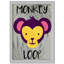 «Monkey Loop», impression sur papier-47833417-47833418