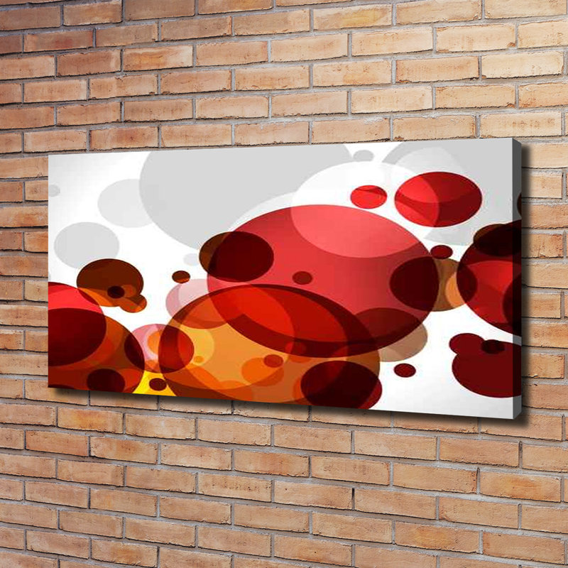 Wheel Abstraction - Wrapped Canvas Print
