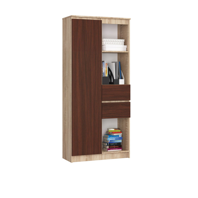 Audran 180 cm H x 80 cm W Standard Bookcase