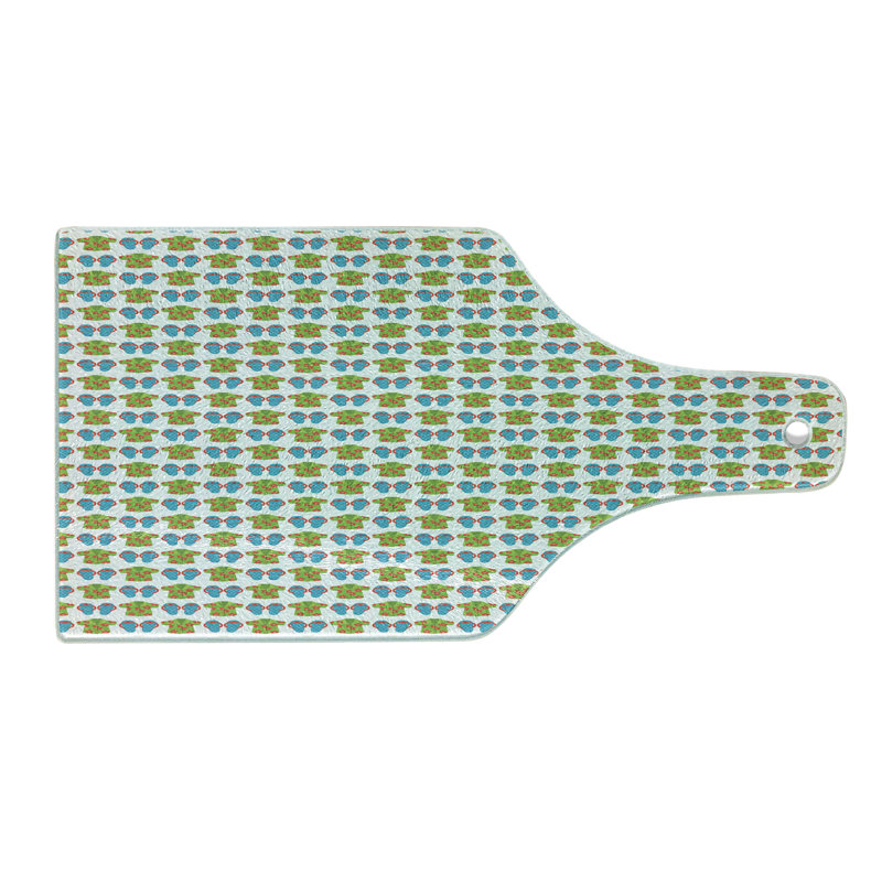 Planche à découper en verre trempé Ambesonne