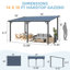 Aluminum Pergola with Canopy-1877216423-1877216429