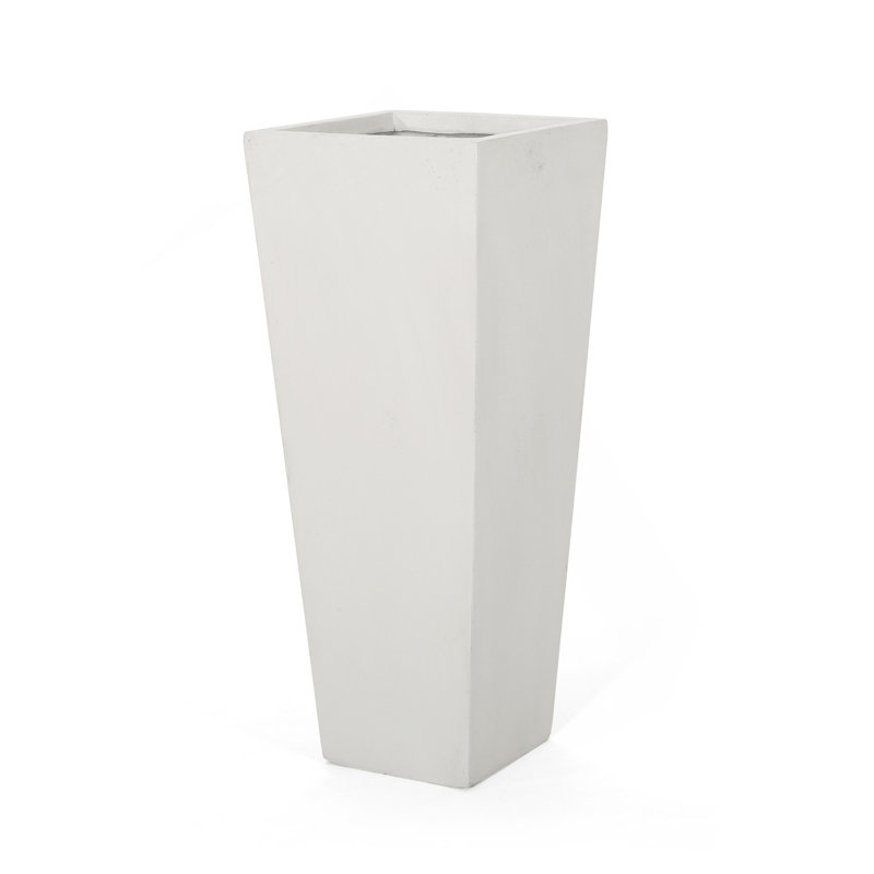 Ella L 13, Matte White, 32.5" H x 13" W x 13" D