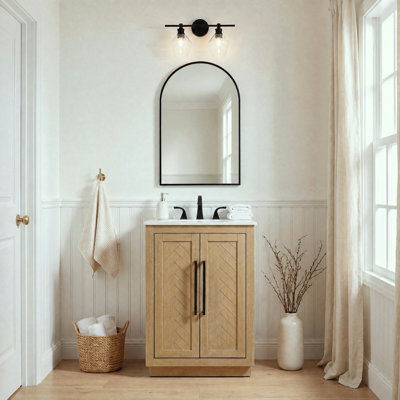Meuble-lavabo simple 24 po