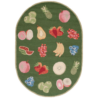 Demitro Hand Hooked Wool Rug