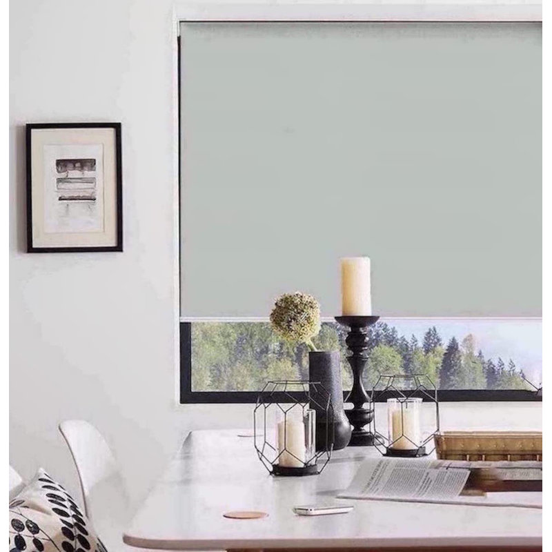 Rideaux occultants et imperméables gris à protection UV pour la maison et le bureau, L 30 po x L 72 po, Gris