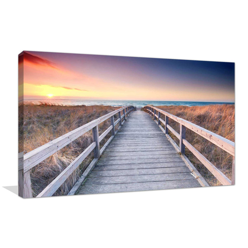 «One Path To Horizon», reproduction de photo sur toile tendue, H 36 po x l 60 po x P 1,5 po