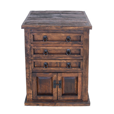 Prarie Dawn Reclaimed Wood Nightstand