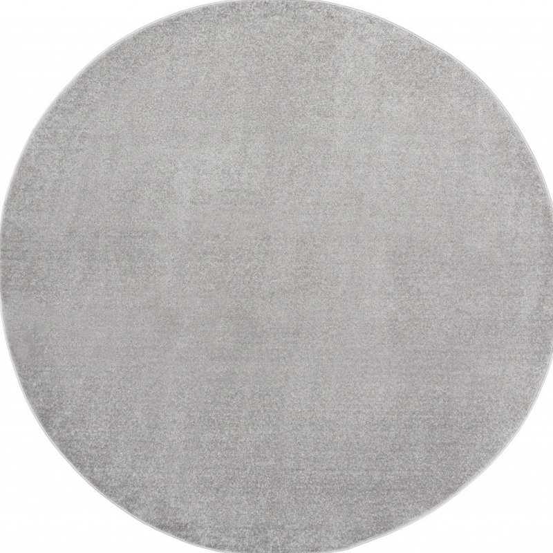 Tapis extérieur gris antidérapant 8 'x 8'