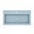 NativeStone Handcrafted Concrete 36" Trough Bathroom Sink-37742375-97563091
